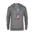 thumbnail image 1 of Disney Frozen 2 Salamander Chill vs No Chill - Pullover Hoodie for Adults -Customized-Graphite Heather, 1 of 5
