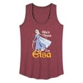 thumbnail image 1 of Disney Frozen 2 - She's Anna, I'm Elsa - Women's Racerback Tank Top, 1 of 5
