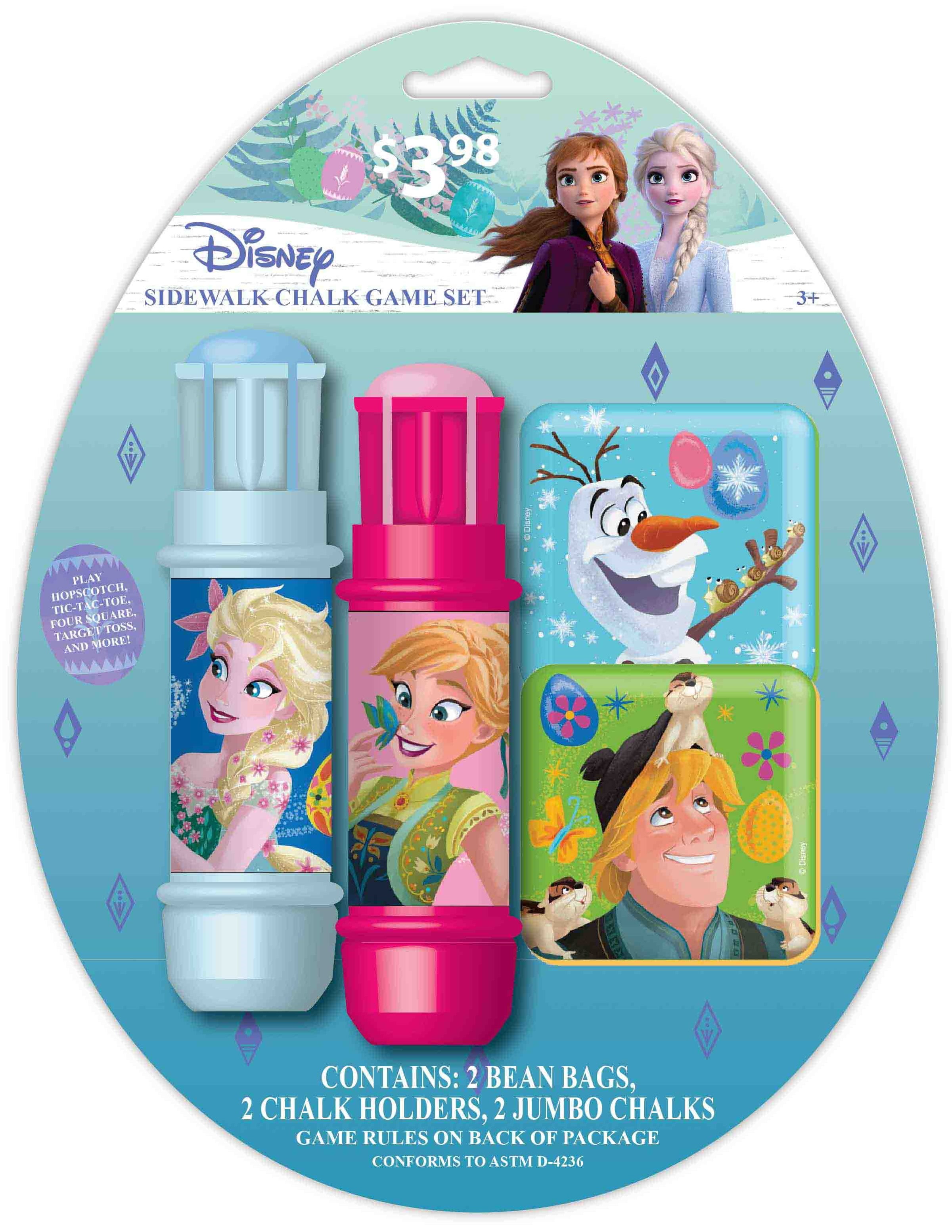 Disney Frozen 2 Sidewalk Chalk Game Set