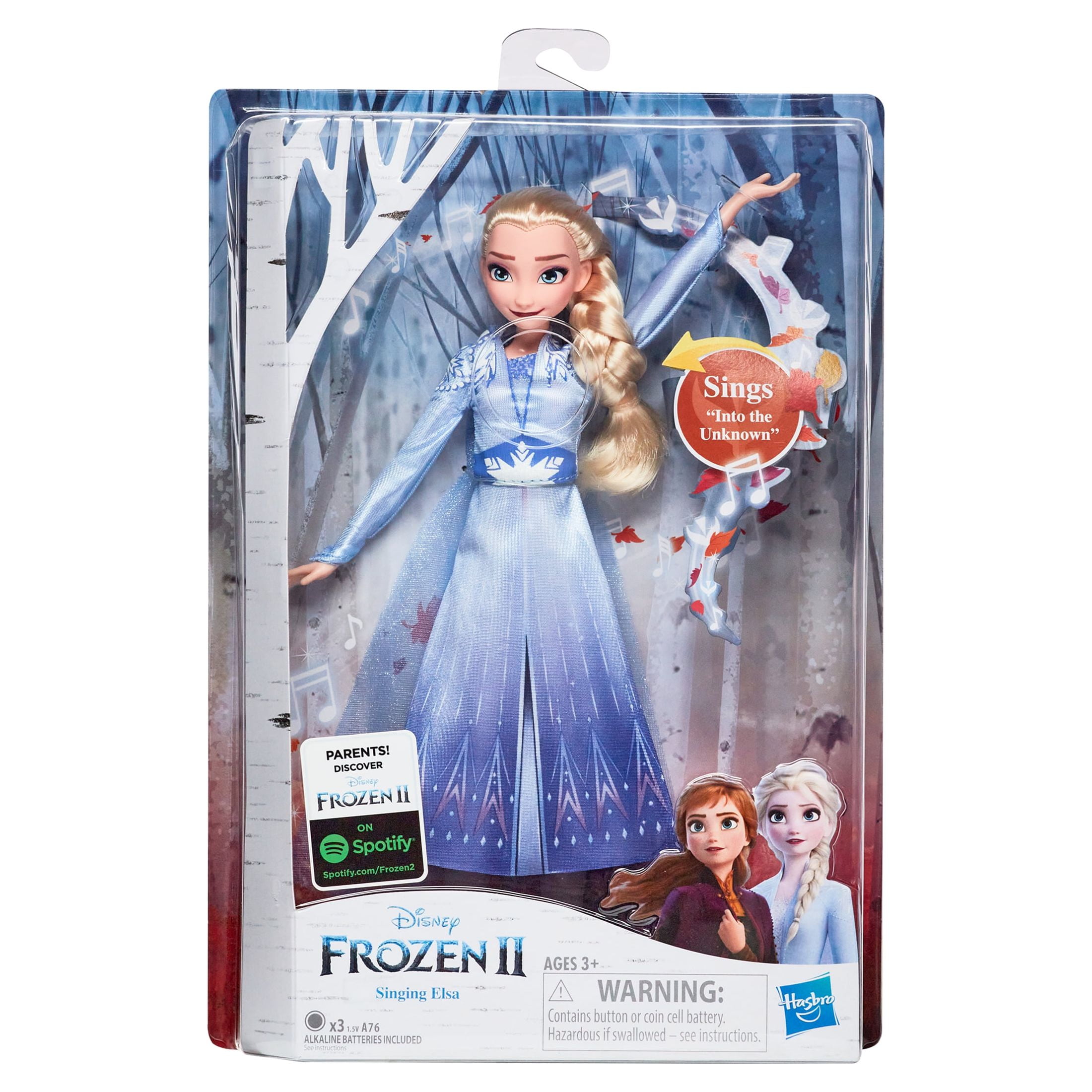 Frozen store singing doll