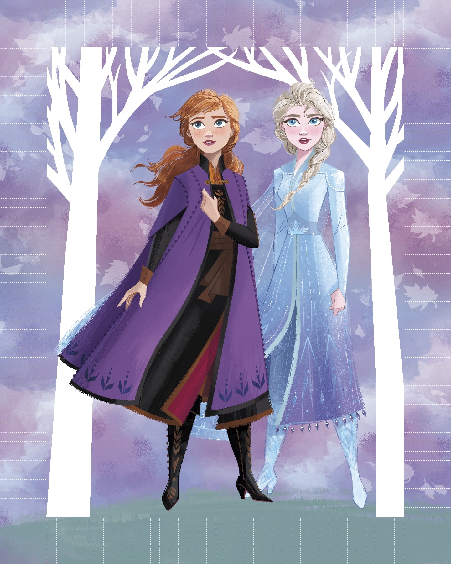 Disney Frozen 2 Sisters Journey No Sew Fleece Throw Kit