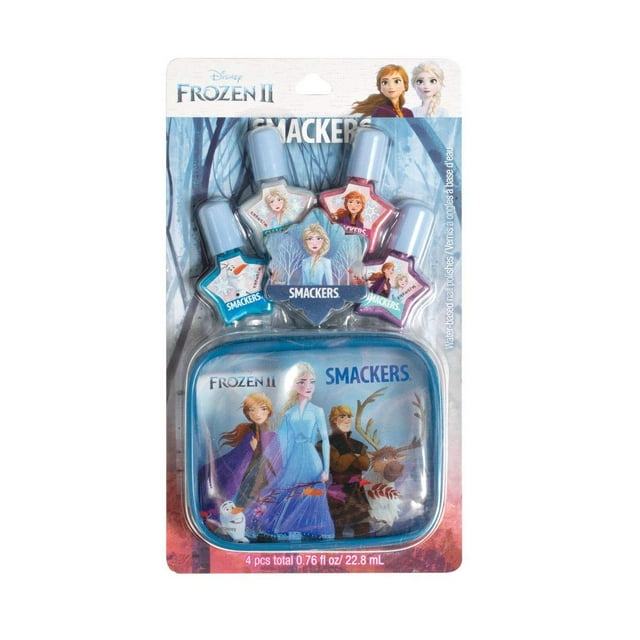 Disney Frozen 2 Smackers 4 Piece Nail Polish Gift Set 1.16 fl oz Water ...