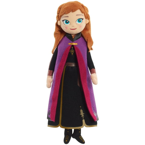 Disney Frozen 2 Small Plush Anna, Officially Licensed Kids Toys for Ages 3 Up, Gifts and Presents