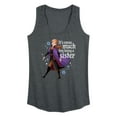 thumbnail image 1 of Disney Frozen 2 - Snow Much Fun Being A Sister Anna Christmas - Women's Racerback Tank Top, 1 of 5