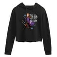 thumbnail image 1 of Disney Frozen 2 - Snow Much Fun Being A Sister Anna Christmas - Juniors Cropped Pullover Hoodie, 1 of 5