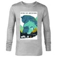 thumbnail image 1 of Disney Frozen 2 Spirit of Adventure Poster T-Shirt - Long Sleeve T-Shirt for Men - Customized-Athletic Heather, 1 of 5