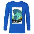 thumbnail image 1 of Disney Frozen 2 Spirit of Adventure Poster T-Shirt - Long Sleeve T-Shirt for Men - Customized-Royal, 1 of 5