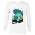 thumbnail image 1 of Disney Frozen 2 Spirit of Adventure Poster T-Shirt - Long Sleeve T-Shirt for Men - Customized-White, 1 of 5