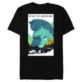 thumbnail image 1 of Disney Frozen 2 Spirit of Adventure Poster T-Shirt- Short Sleeve Blended T-Shirt for Adults - Customized-Black, 1 of 5