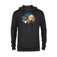 thumbnail image 1 of Disney Frozen 2 Sven and Kristoff Chibi T-Shirt - Pullover Hoodie for Adults - Customized-Black, 1 of 5