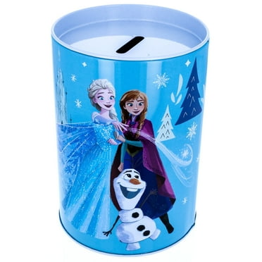 Disney Frozen 2 Tin Piggy Bank Learning Savings Tools for Kids