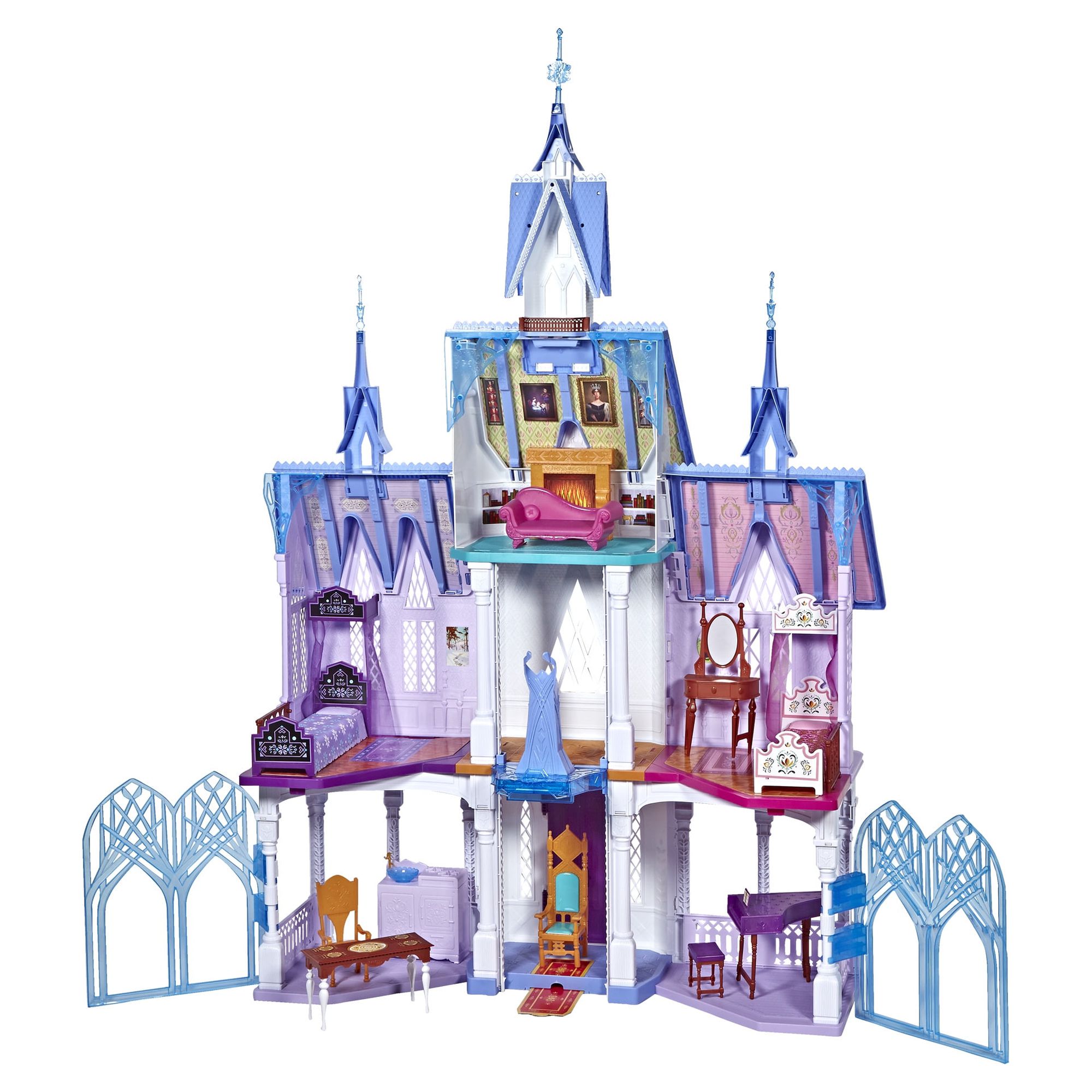 Disney Frozen 2 Ultimate Arendelle Castle Playset, Lights, Moving Balcony, 5x4 Ft. - image 1 of 26