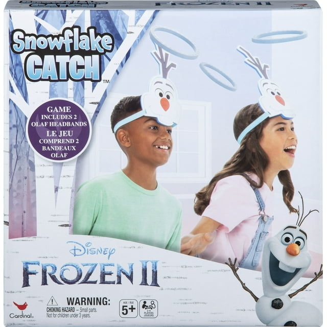Disney Frozen 2 Up and Active Olaf Snowflake Catch Game for Kids and Families