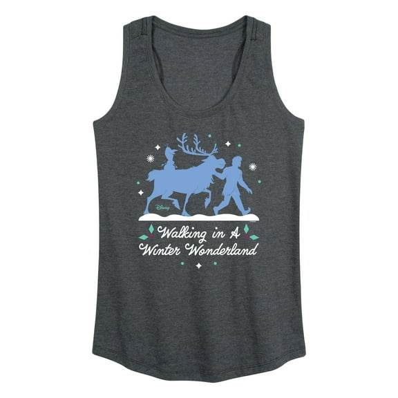 Disney Frozen 2 - Walking In A Winter Wonderland Christmas - Women's Racerback Tank Top