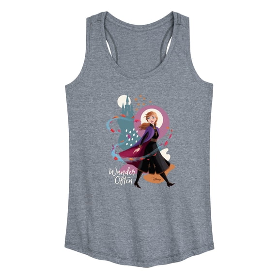 Disney Frozen 2 - Wander Often - Women's Racerback Tank Top