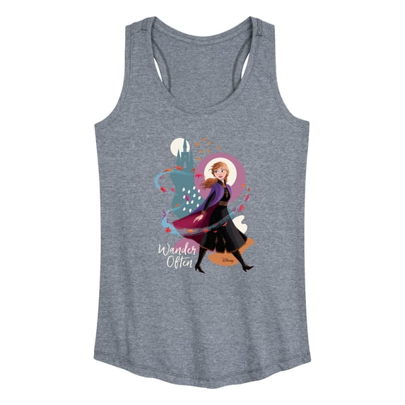Frozen 2 - Wander Often Women's Graphic Racerback Tank