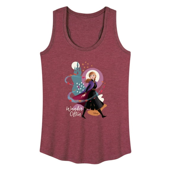 Disney Frozen 2 - Wander Often - Women's Racerback Tank Top
