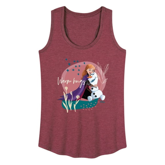 Disney Frozen 2 - Warms Hugs With Olaf - Women's Racerback Tank Top