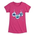 thumbnail image 1 of Disney Frozen 2 - Winter Christmas Ornaments - Toddler & Youth Girls Short Sleeve Graphic T-Shirt, 1 of 5
