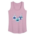thumbnail image 1 of Disney Frozen 2 - Winter Wonderland Ornaments Christmas - Women's Racerback Tank Top, 1 of 5