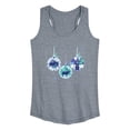 thumbnail image 1 of Disney Frozen 2 - Winter Wonderland Ornaments Christmas - Women's Racerback Tank Top, 1 of 5
