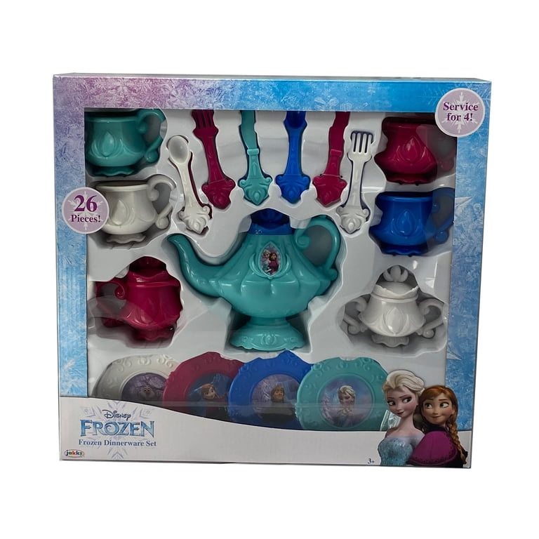 Disney Frozen 26 Piece Dinnerware Tea Set - Walmart.com