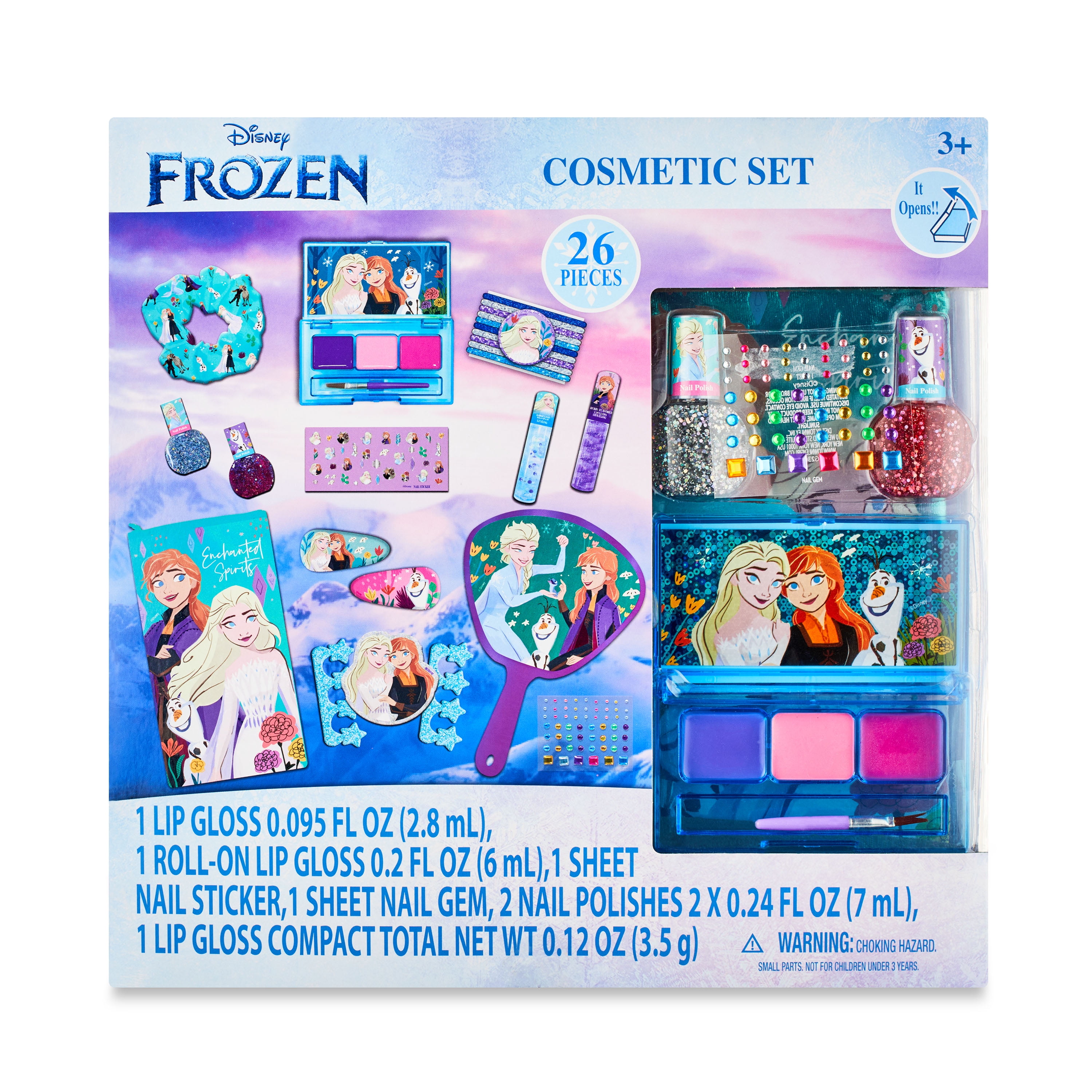 Frozen II 12-Piece Bath Time Activity Set 