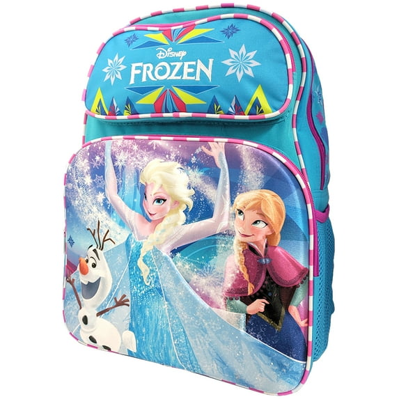 Disney Frozen 3D Snow 16" Large Backpack