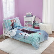 Disney Frozen 4 Piece Toddler Bedding Set, Toddler Bed