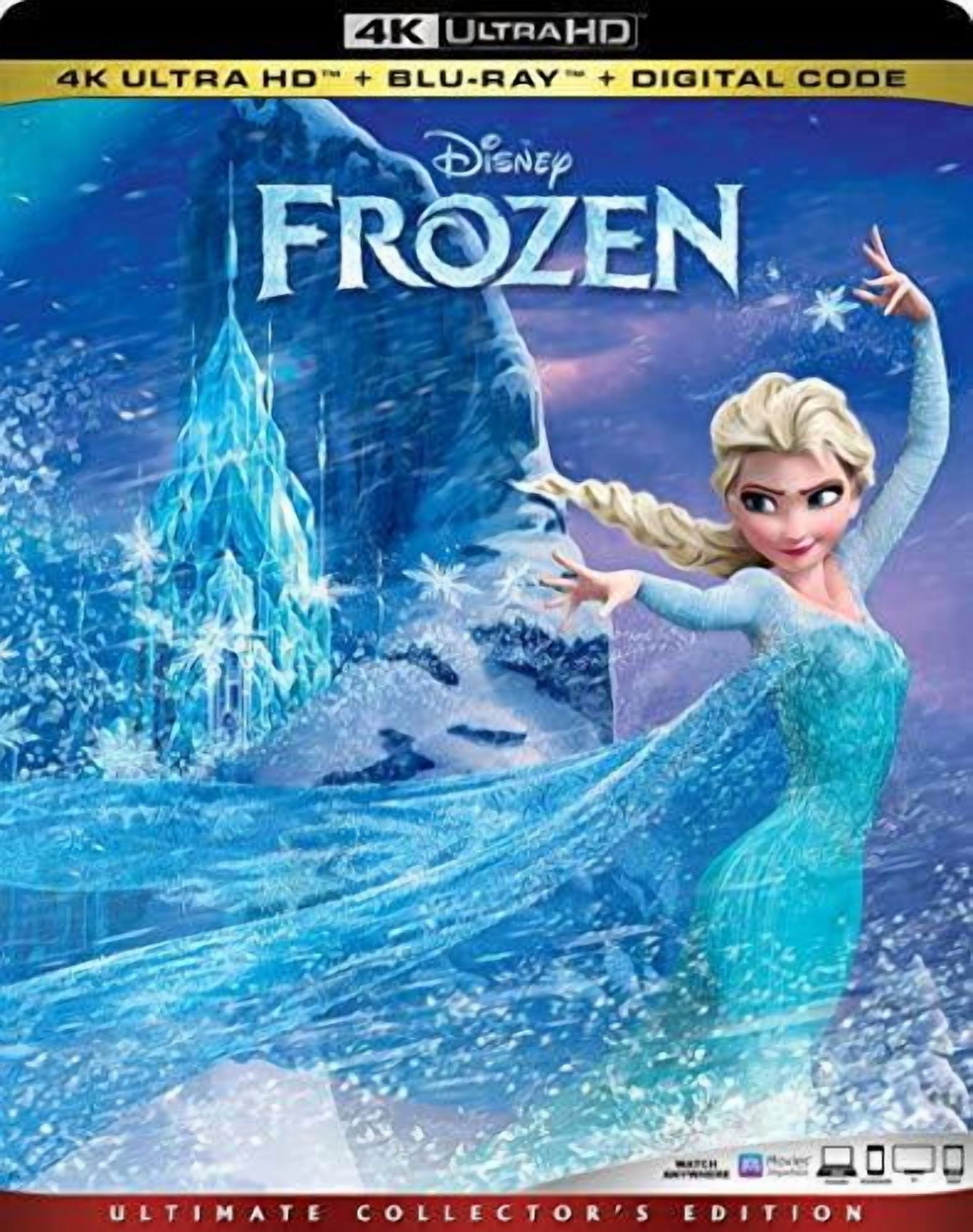 Disney, Frozen 4K Ultra HD Blu-ray Digital, PG, Includes Digital