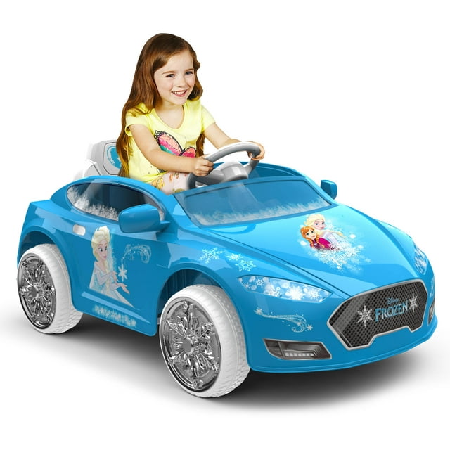 Disney Frozen 6V Speed Electric Battery-Powered Coupe Ride-On