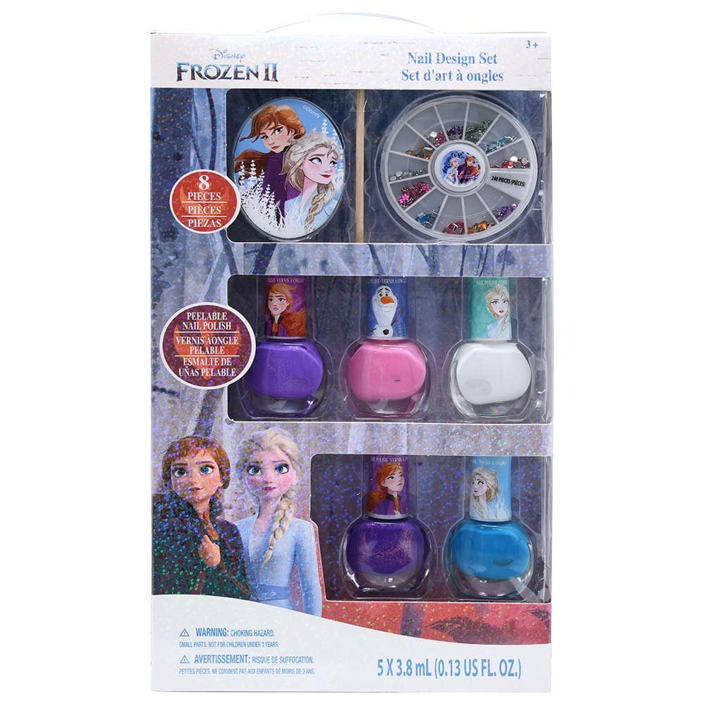 Disney's Frozen 2 Girls' 3-pack Peelable Nail Polish & Pencil Tin Set | eBay