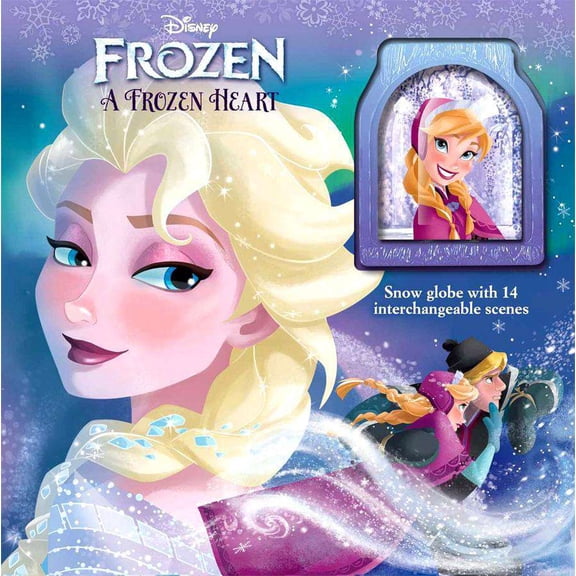 Glitter/Snow Globe: Disney Frozen: A Frozen Heart : Storybook with Snowglobe (Series #1) (Hardcover)