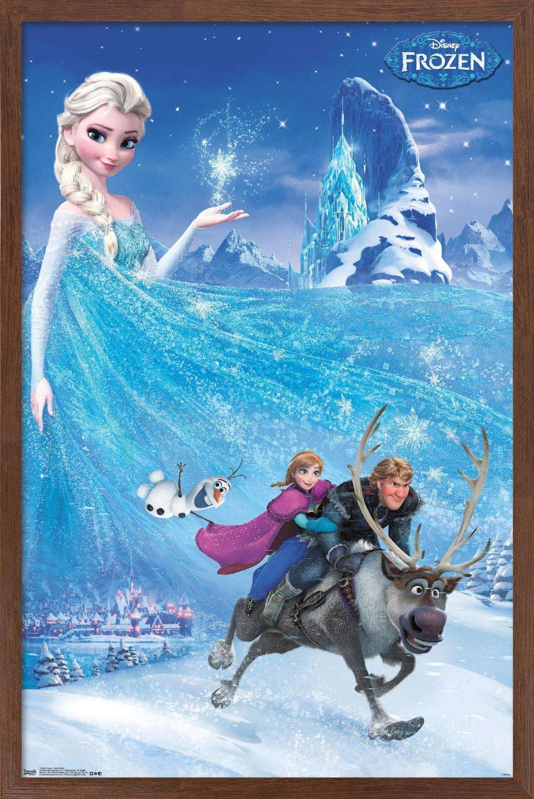 Disney Frozen - Adventure One Sheet Wall Poster, 14.725