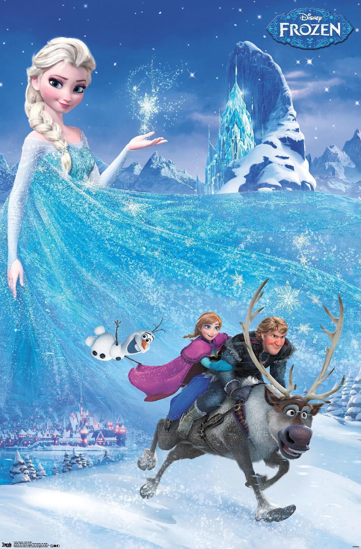 Disney Frozen - Adventure One Sheet Wall Poster, 22.375