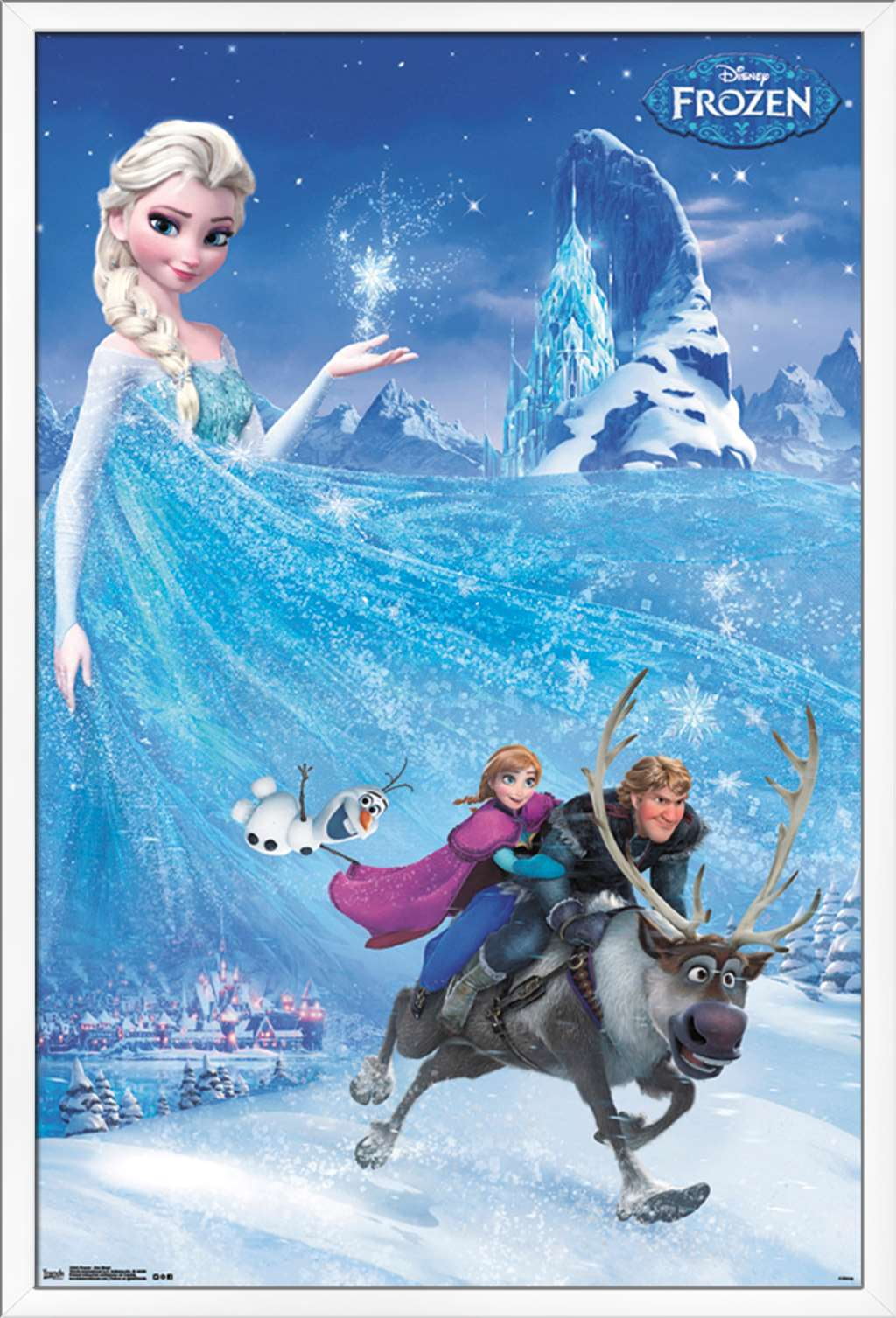 ポスター PUFFY Disney-Frozen-Adventure-One-