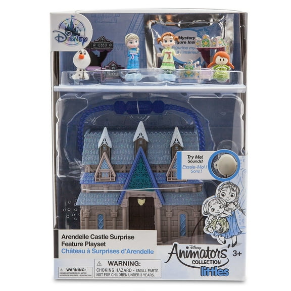 Disney Frozen Animators' Collection Littles Arendelle Castle Surprise Micro Playset