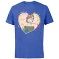 thumbnail image 1 of Disney Frozen Anna Always Dreaming - Short Sleeve Cotton T-Shirt for Adults - Customized-Royal Heather, 1 of 5