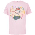 thumbnail image 1 of Disney Frozen Anna Always Dreaming - Short Sleeve Cotton T-Shirt for Adults - Customized-Soft Pink, 1 of 5