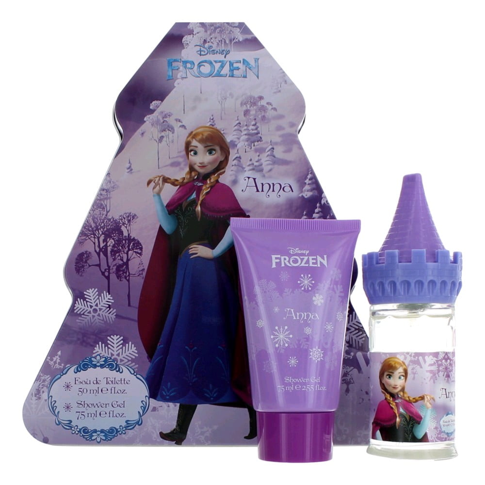 Disney Frozen Anna Castle by Disney, 2 Piece Tin Gift Set for Girls