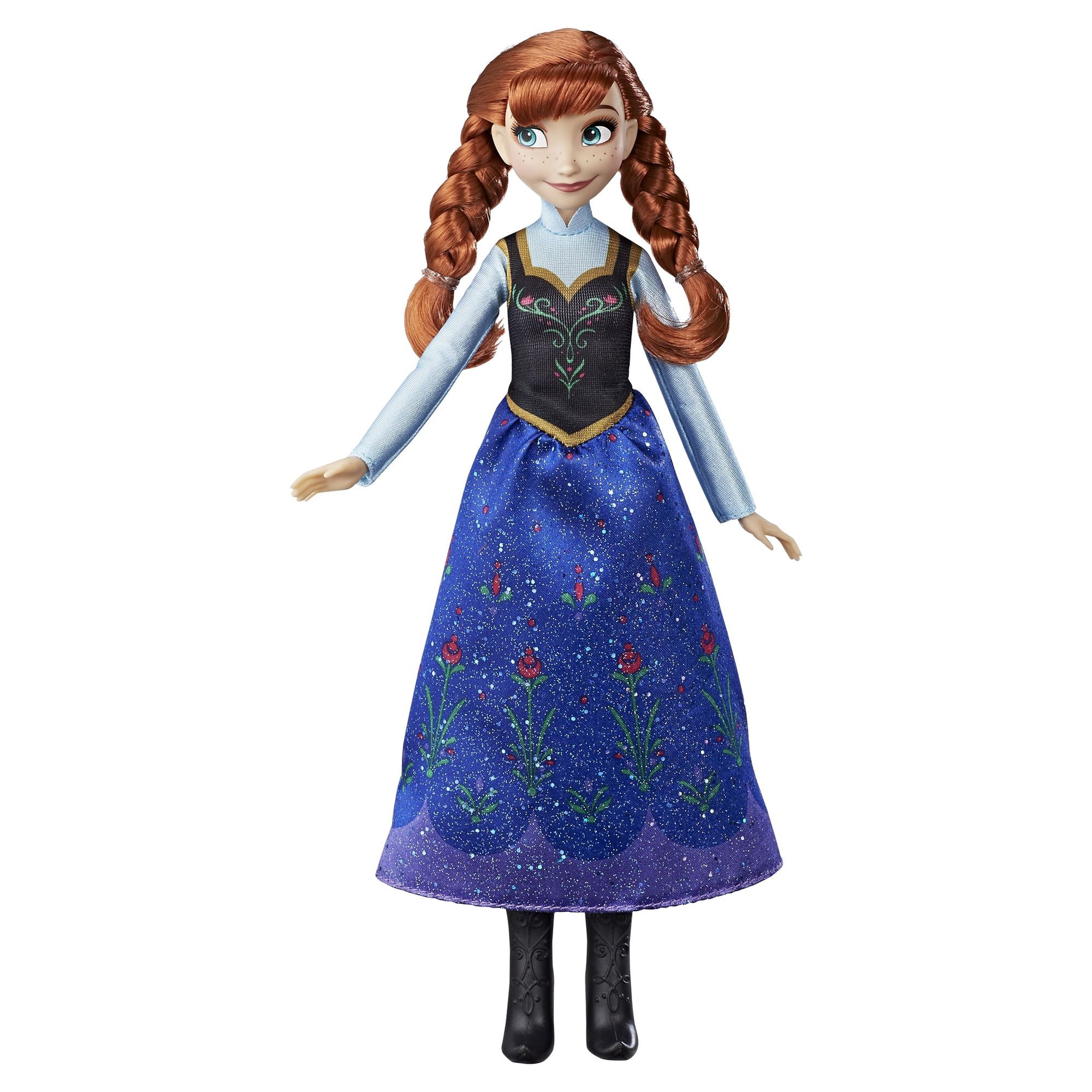 Disney Frozen Anna Classic Fashion Doll for Kids Ages 3 and up, Includes Outfit and Shoes - image 1 of 3