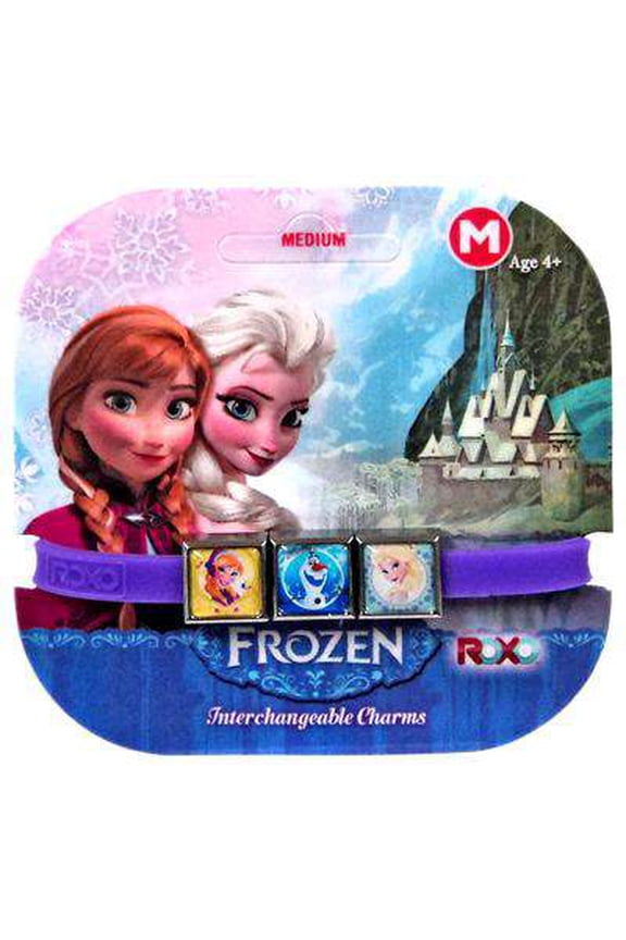 Disney Frozen Anna, Elsa & Olaf Charm Bracelet (Medium)