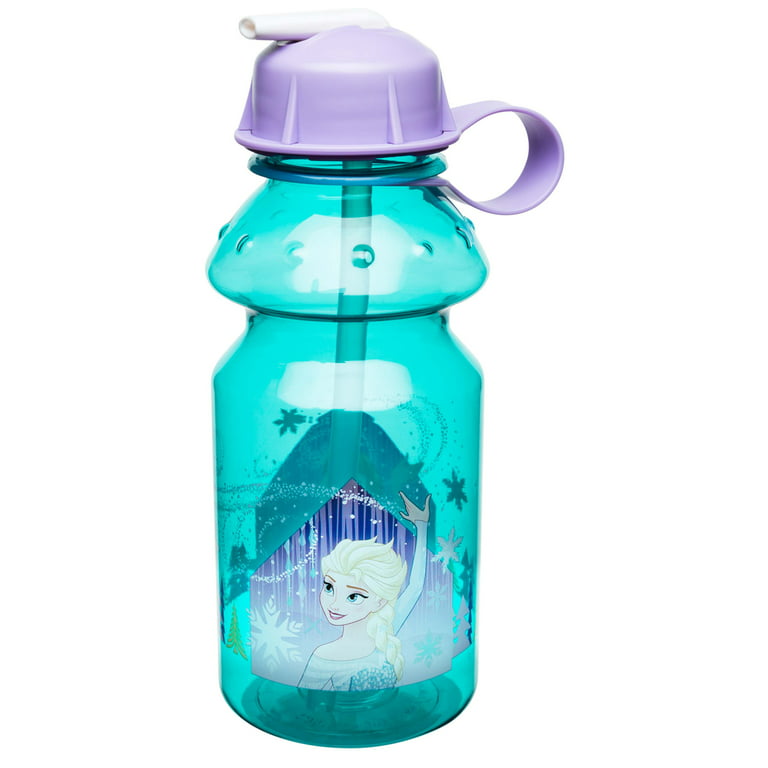 Disney Frozen 14 Oz Anna & Elsa Tritan Water Bottle [Pink]