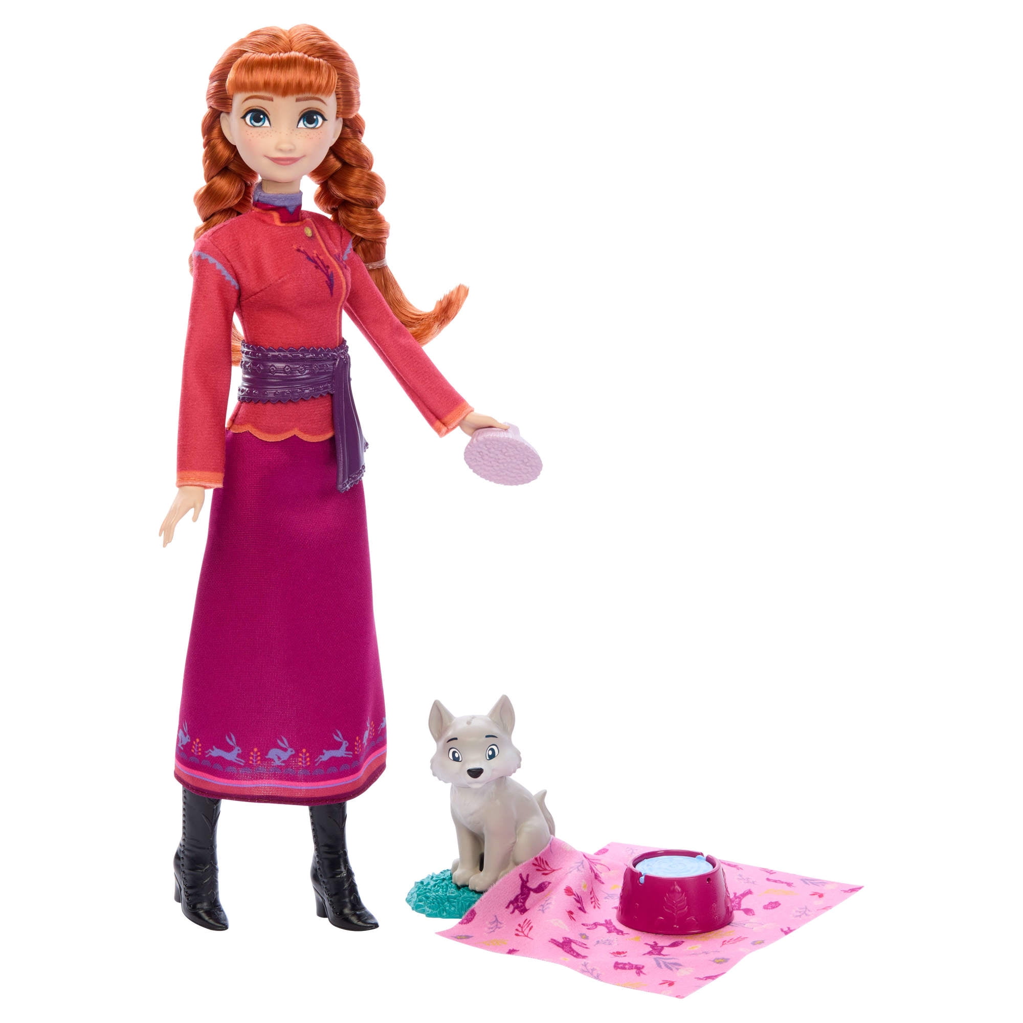 anna frozen pink dress Toddler Princess Elsa Anna Frozen Role Cosplay Dress up Costume Dress for Girls