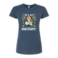 thumbnail image 1 of Disney Frozen - Anna It's My Birthday - Juniors Fitted Graphic T-Shirt, 1 of 4
