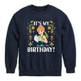 thumbnail image 1 of Disney Frozen - Anna It's My Birthday - Toddler & Youth Crewneck Fleece Sweatshirt, 1 of 4