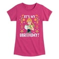 thumbnail image 1 of Disney Frozen - Anna It's My Birthday - Toddler & Youth Girls Short Sleeve Graphic T-Shirt, 1 of 4
