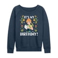 thumbnail image 1 of Disney Frozen - Anna It's My Birthday - Women's Lightweight French Terry Long Sleeve Shirt, 1 of 4