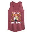 thumbnail image 1 of Disney Frozen - Anna It's My Birthday - Women's Racerback Tank Top, 1 of 4