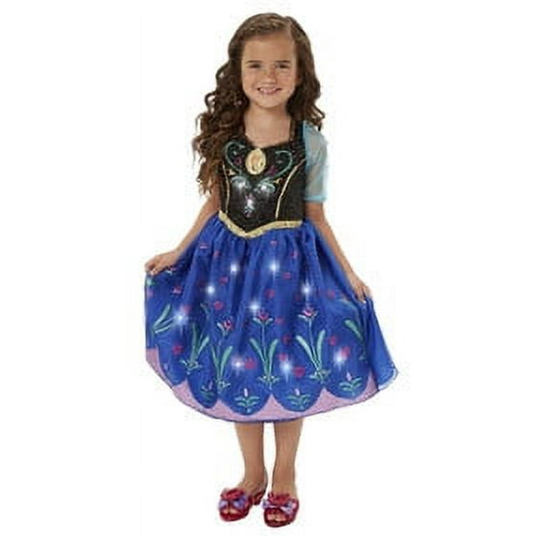 Disney Frozen Anna Musical Light up Dress Walmart